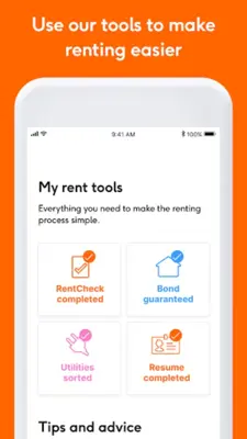 Rent.com.au Rental Properties android App screenshot 1